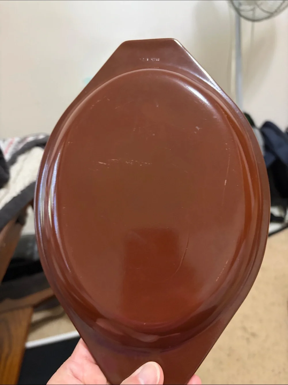 Pyrex Old Orchard Casserole Dish with Brown Lid